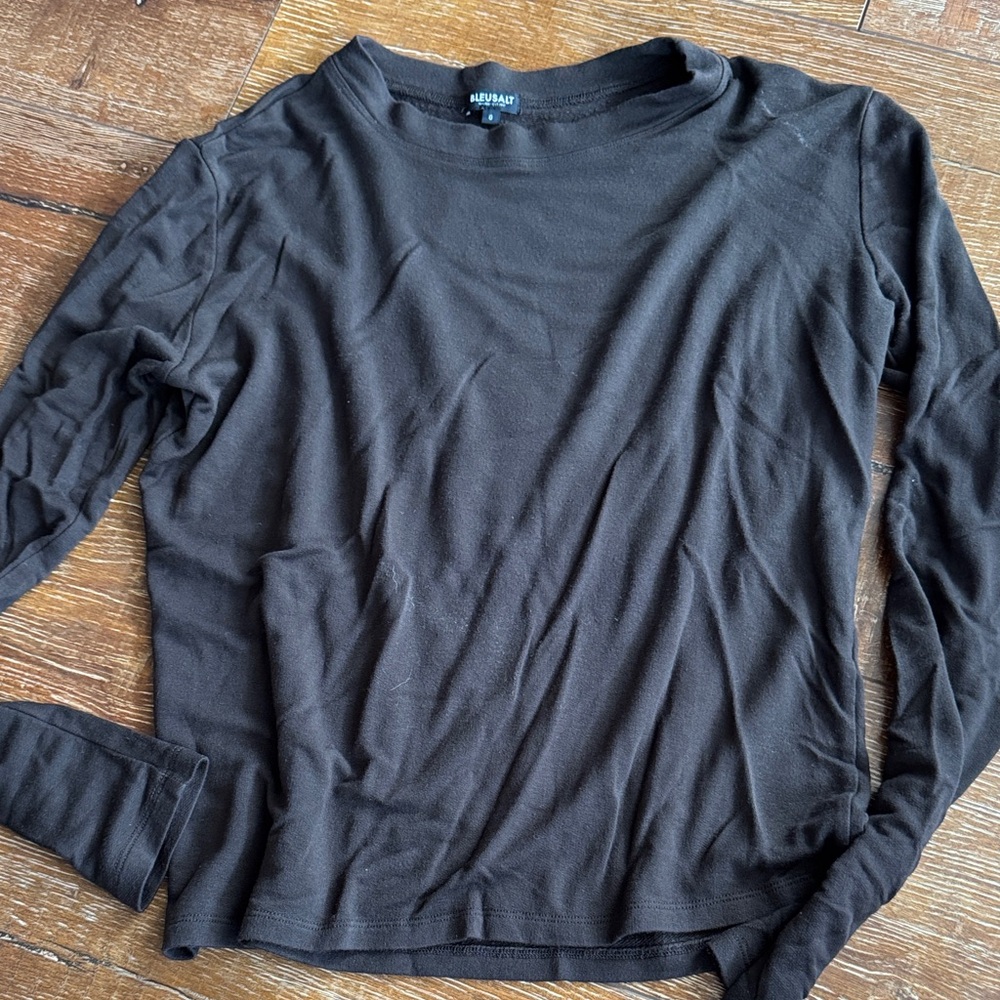 brown bleusalt crew neck